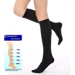 23-32mmHg Thin FDA Approved Graduated Compression Knee Stockings